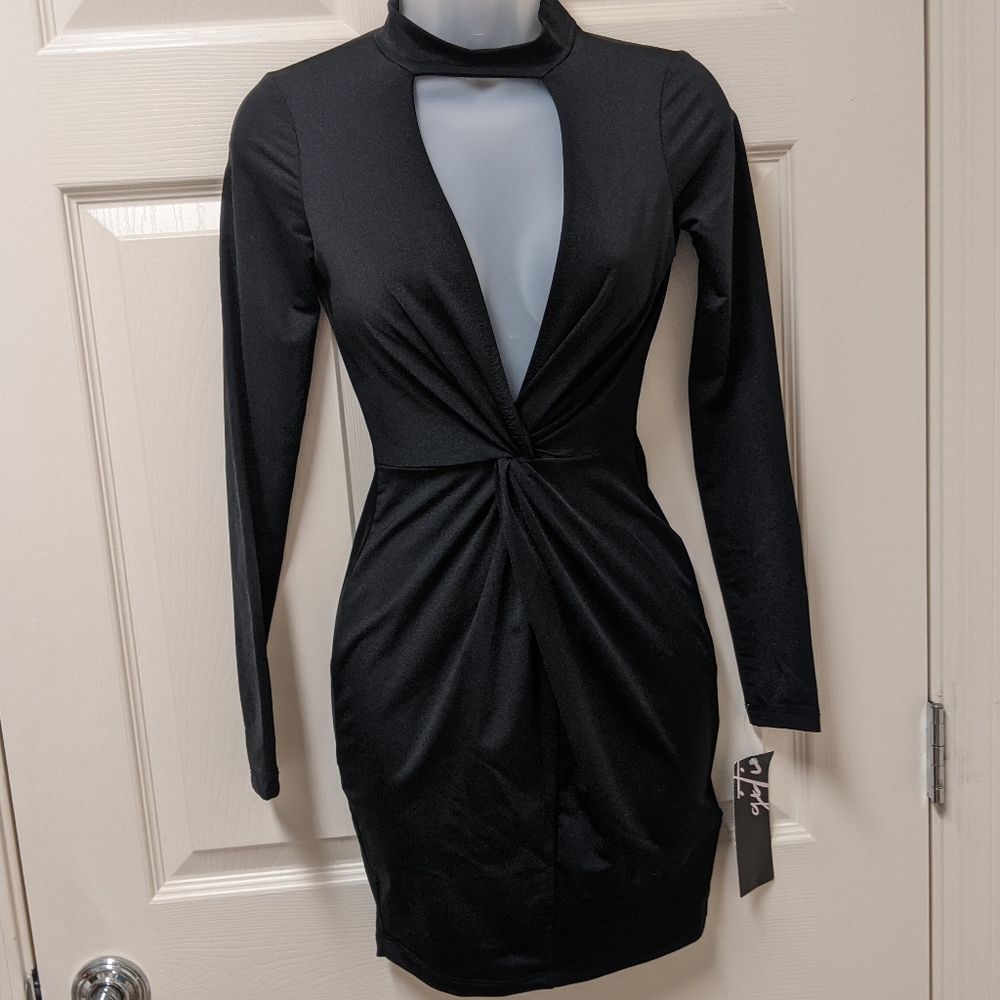 Sexy black dress